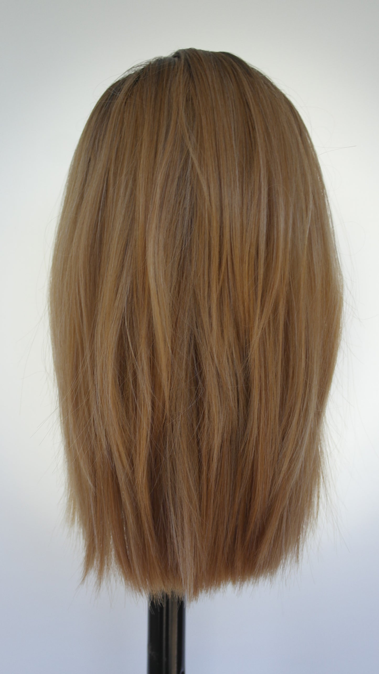 Caramel Blonde Layered Wig