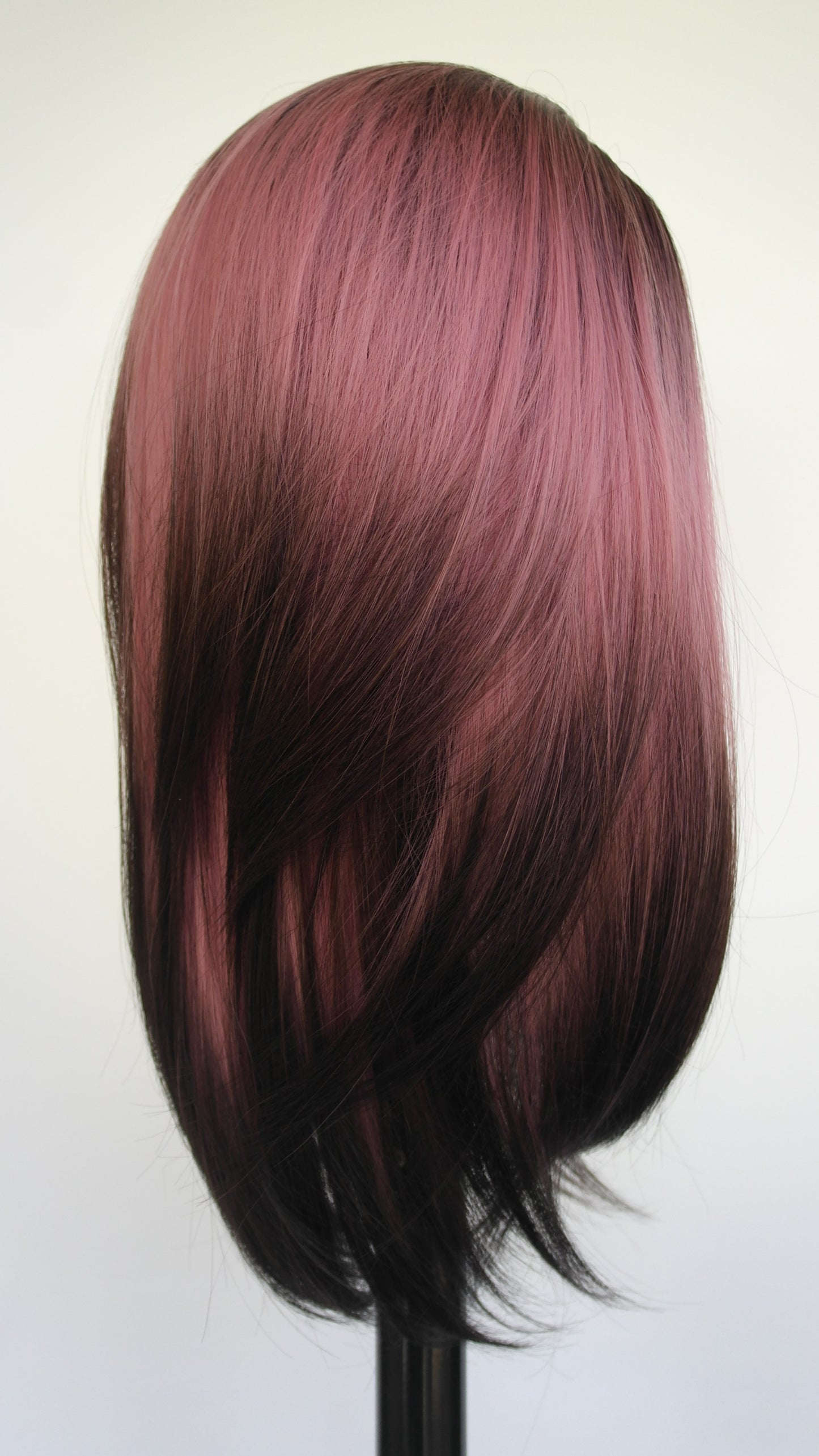 Pink Black Ombre Wig