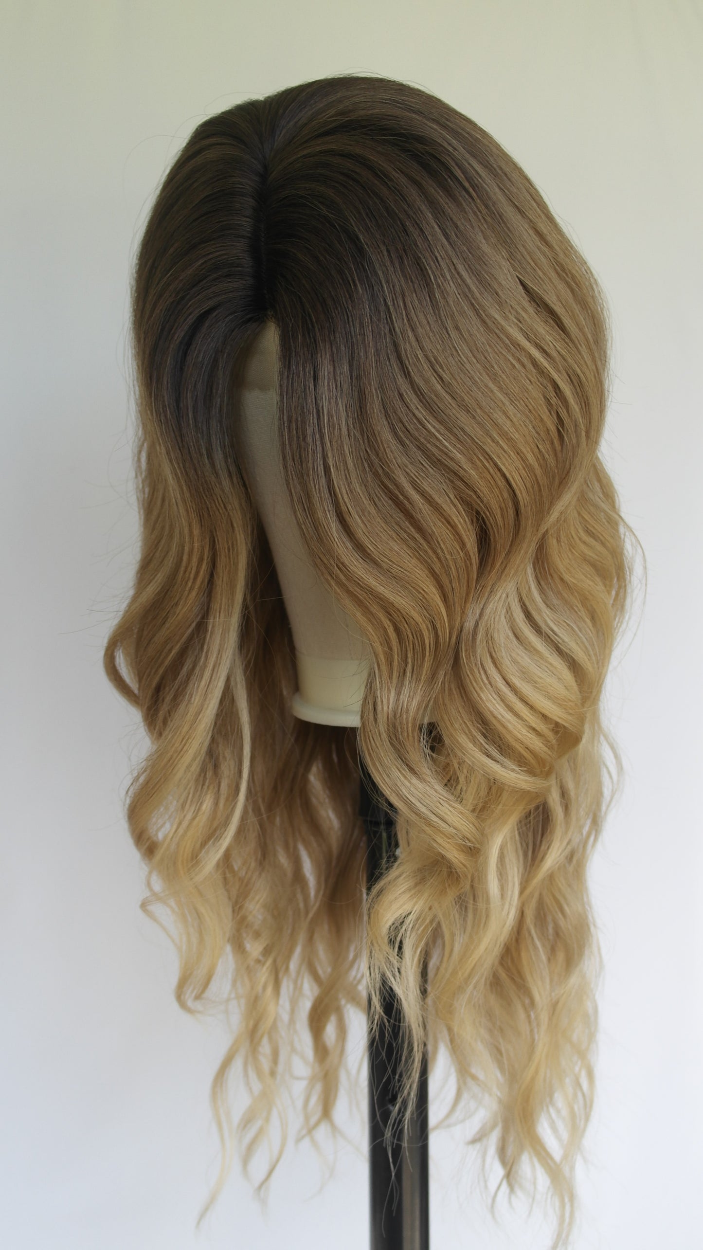 Sale wigs nz afterpay online store auckland dark blonde synthetic lace front wig for sale. Cancer Friendly Natural looking wig cheap North shore free shipping