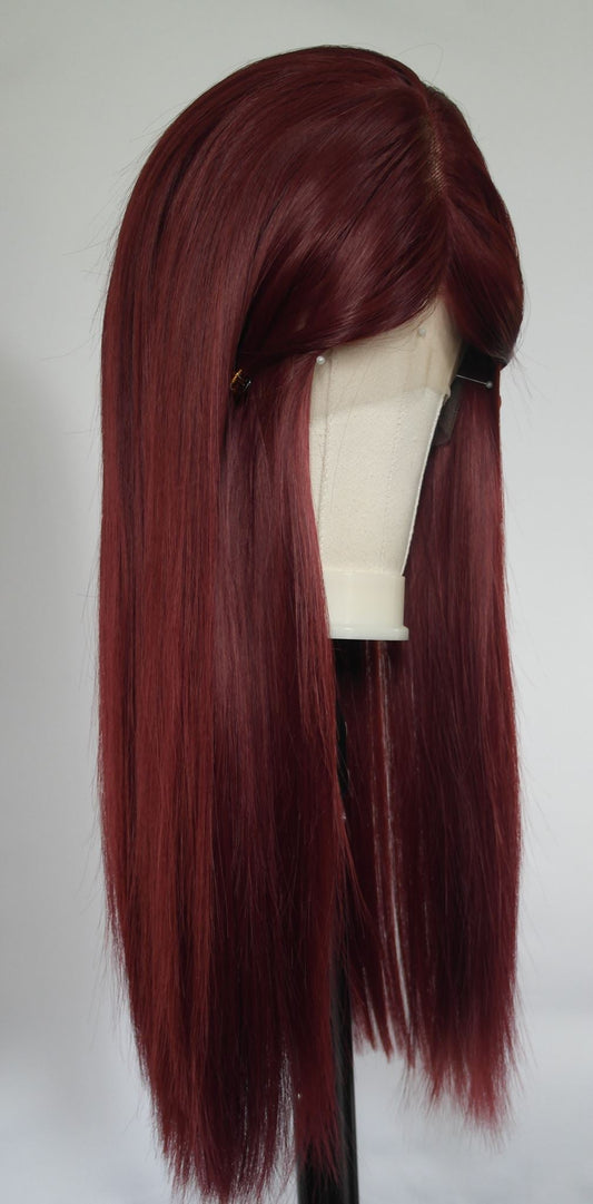 Cherry Red Lace Front Wig