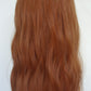 Ginger Water Wave Fringed Wig