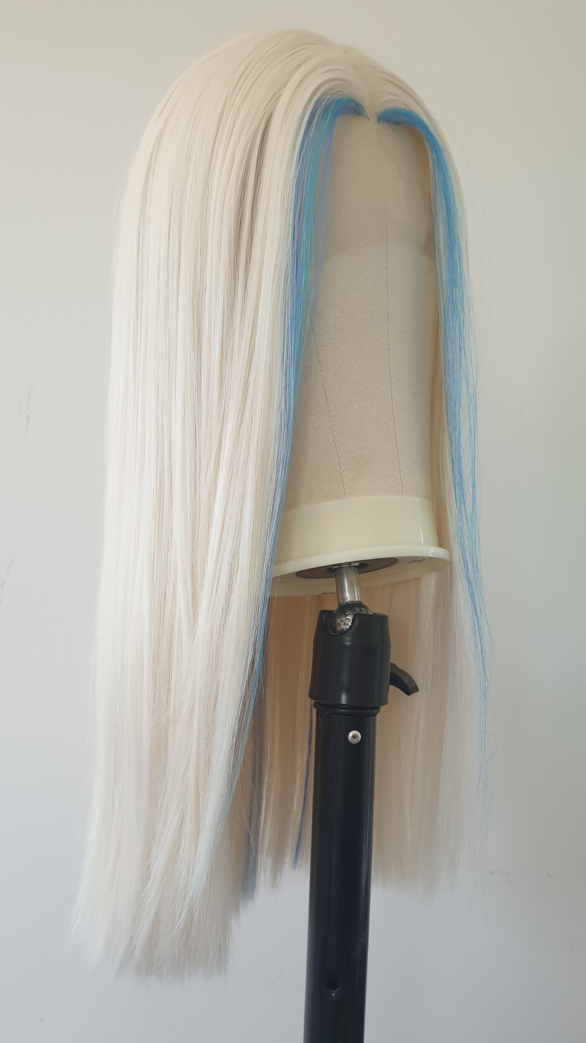 Aquarius Blue Highlight Lace Front Wig