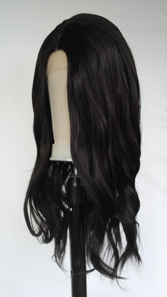 Dark Brown-Black Lace Front Wig