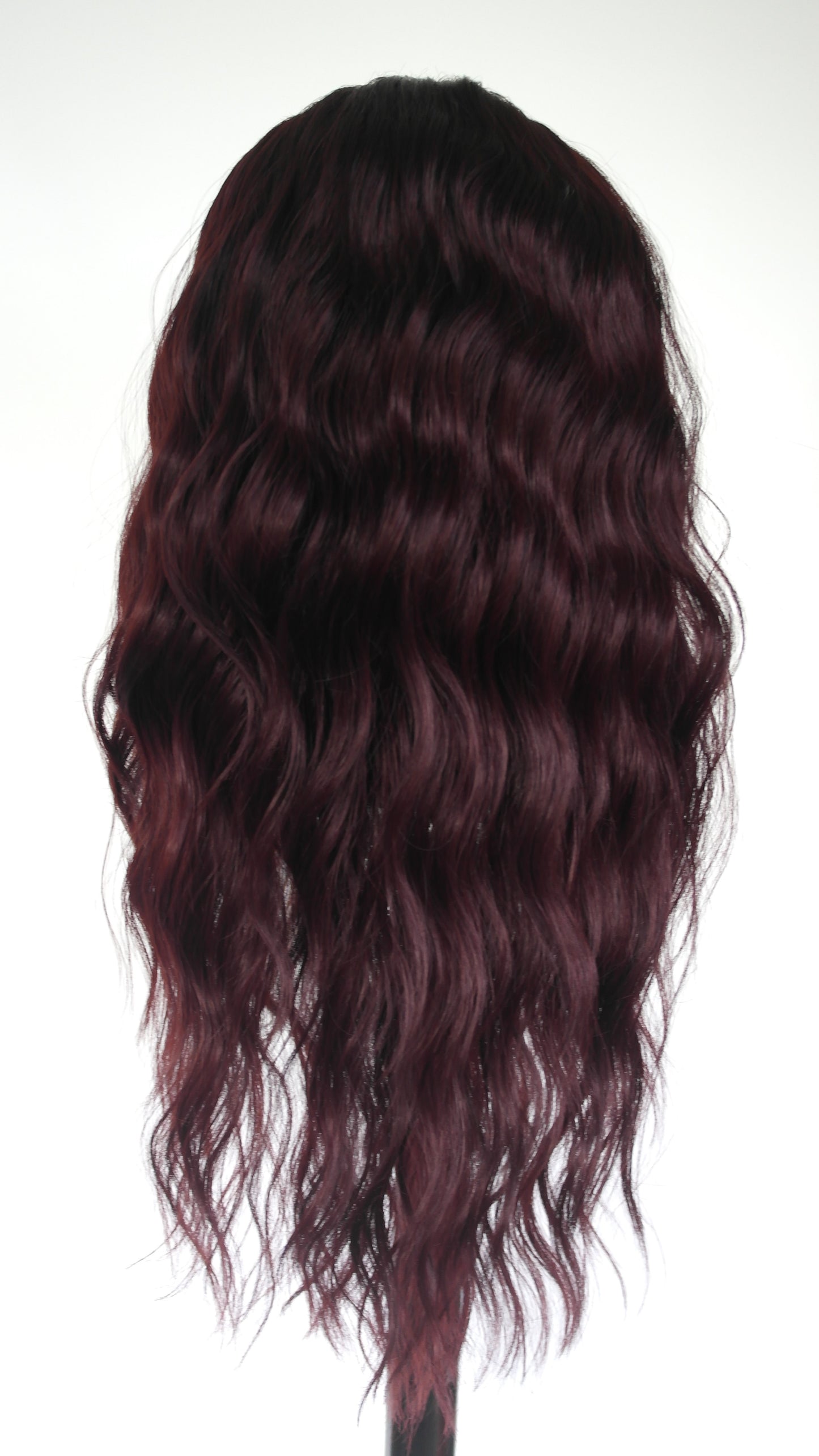 Burgundy Water Wave Lace Front Wig