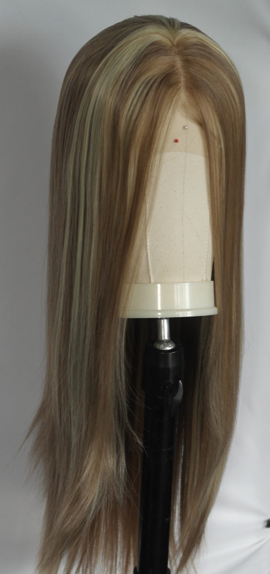 Harleyco Butter Blonde Synthetic Lace Front Wig
