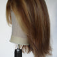 Copper Blonde Blend Human Hair Lace Front Wig
