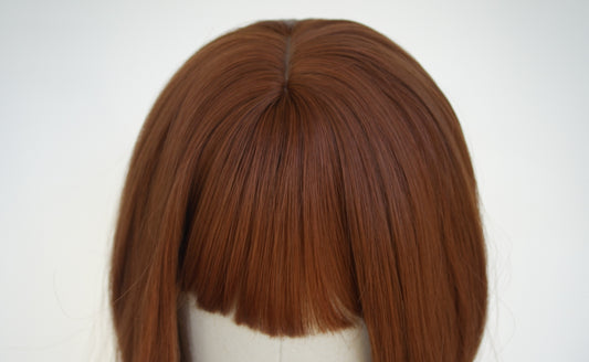 Copper Medium Fringed Wig