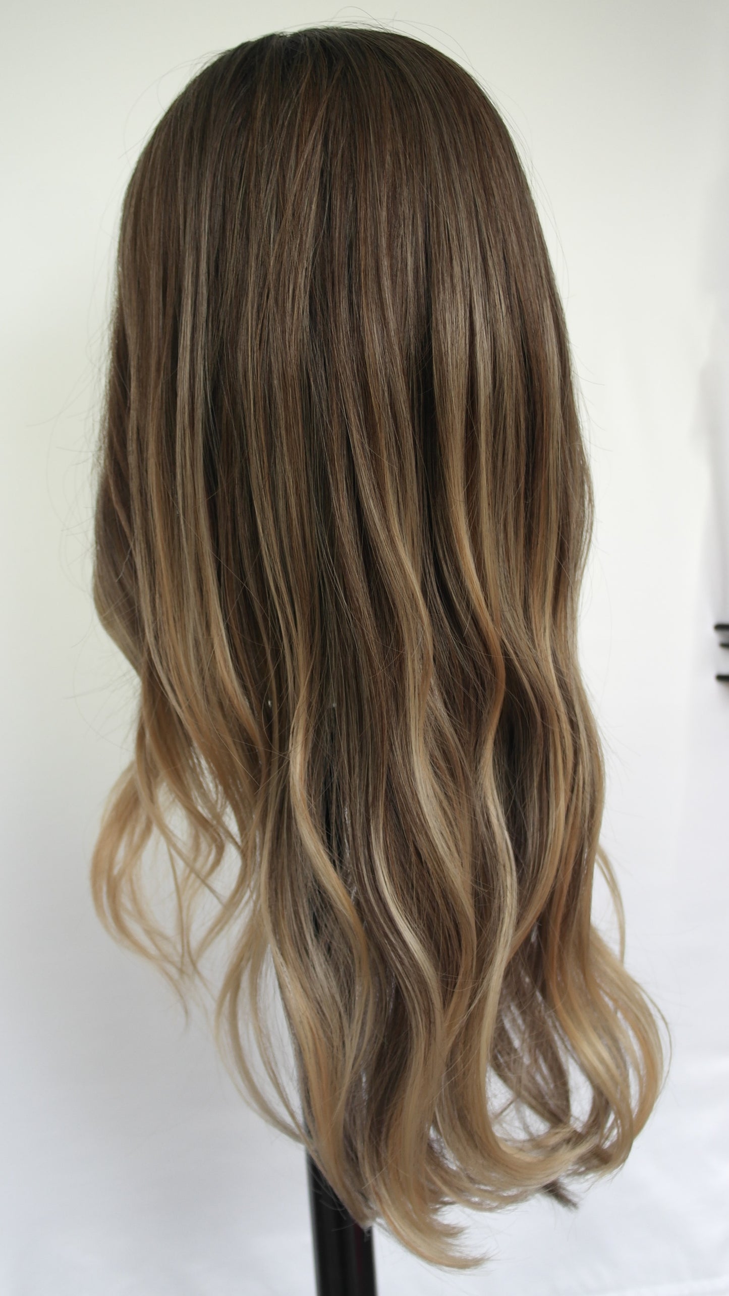 Dark Blonde Ombre Lace Center Wig