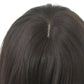 Deep Brown Curtain Fringe Wig