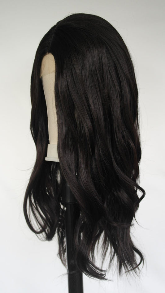 Espresso Brown Black Lace Front Wig