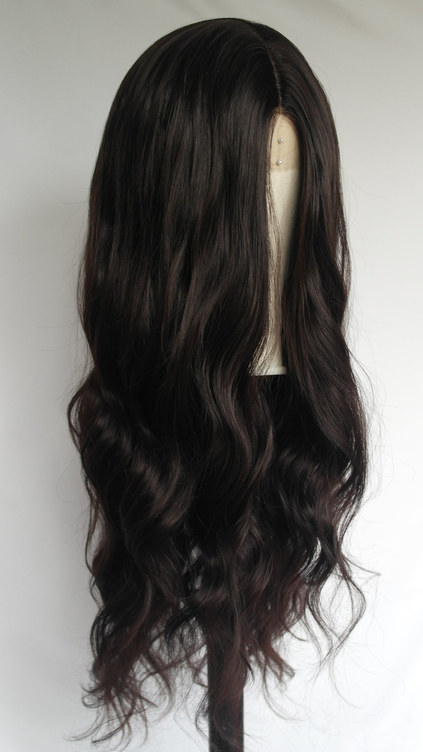 Espresso Dark Brown Lace Center Wig