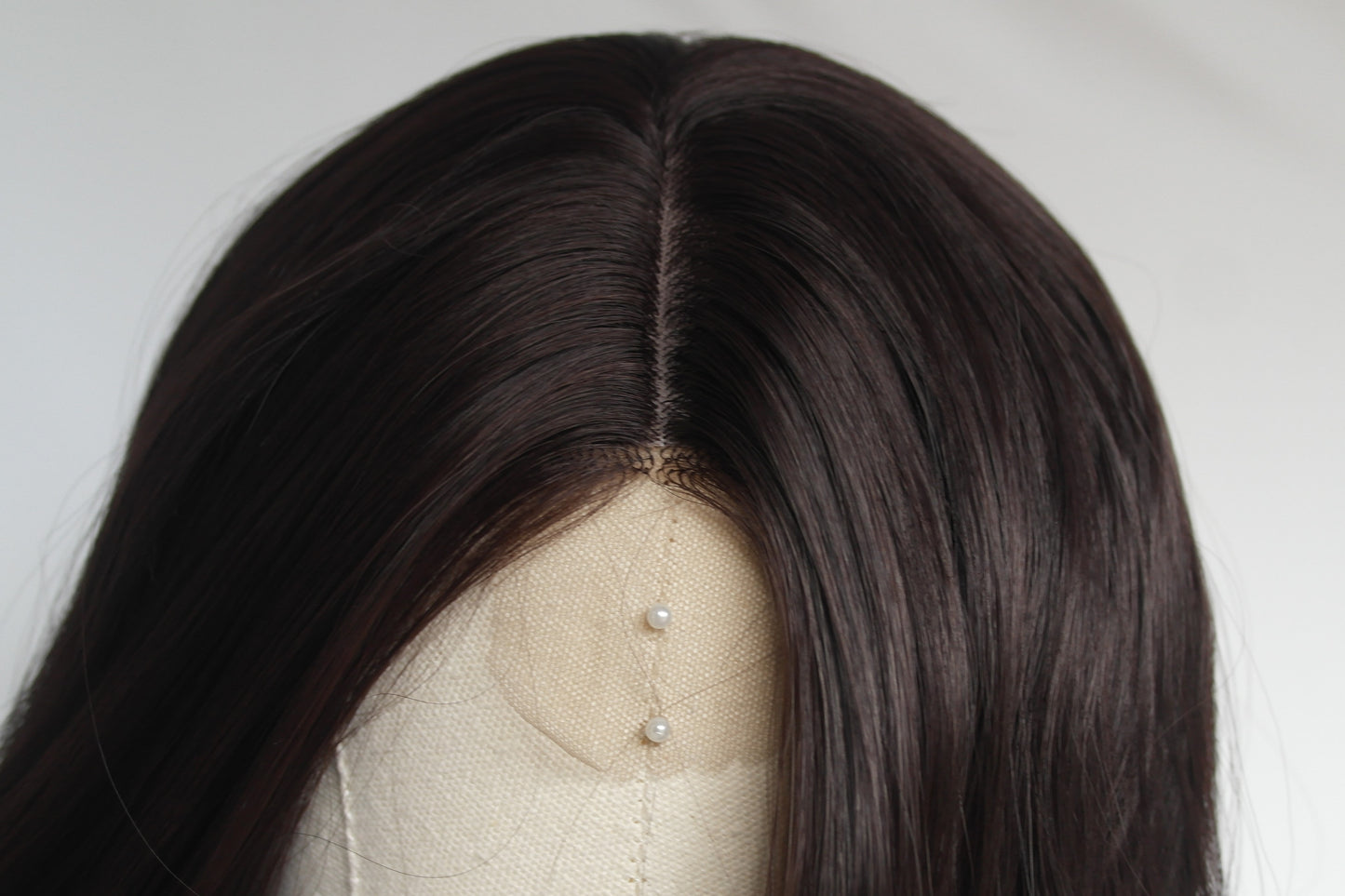 Espresso Dark Brown Lace Center Wig