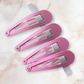 Four pink hair clips on sale nz pink hair accessories clearance sale afterpay australia & nz available at checkout
