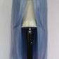 Fringed Pastel Blue Lace Front Wig