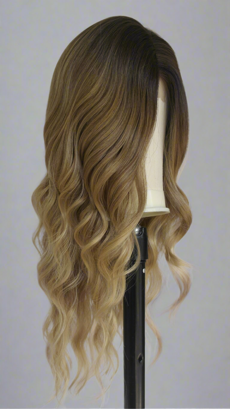 wigs nz afterpay online store auckland dark blonde synthetic lace front wig for sale. Cancer Friendly Natural looking wig cheap North shore 