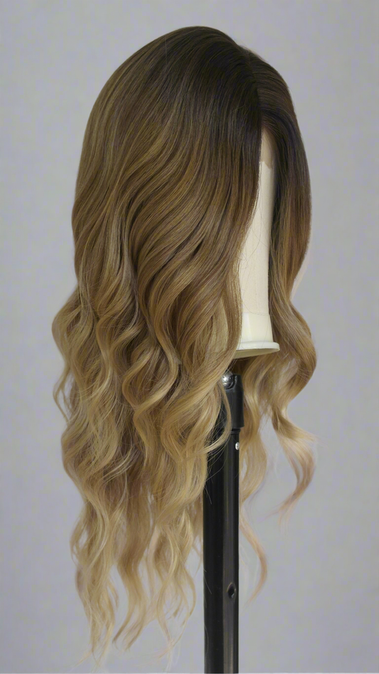 wigs nz afterpay online store auckland dark blonde synthetic lace front wig for sale. Cancer Friendly Natural looking wig cheap North shore 