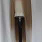 (Small Cap) Long Blonde Dipdye Lace Front Wig ( Straight )