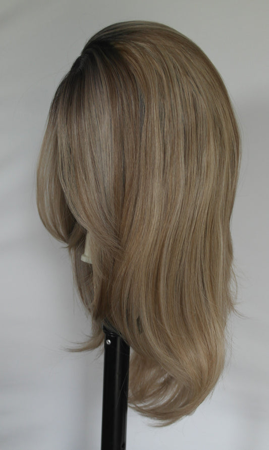 Medium Blonde Balayage Premium Lace Front Wig