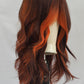 Neon Tangerine Soft Wave Wig