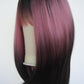Pink Black Ombre Wig