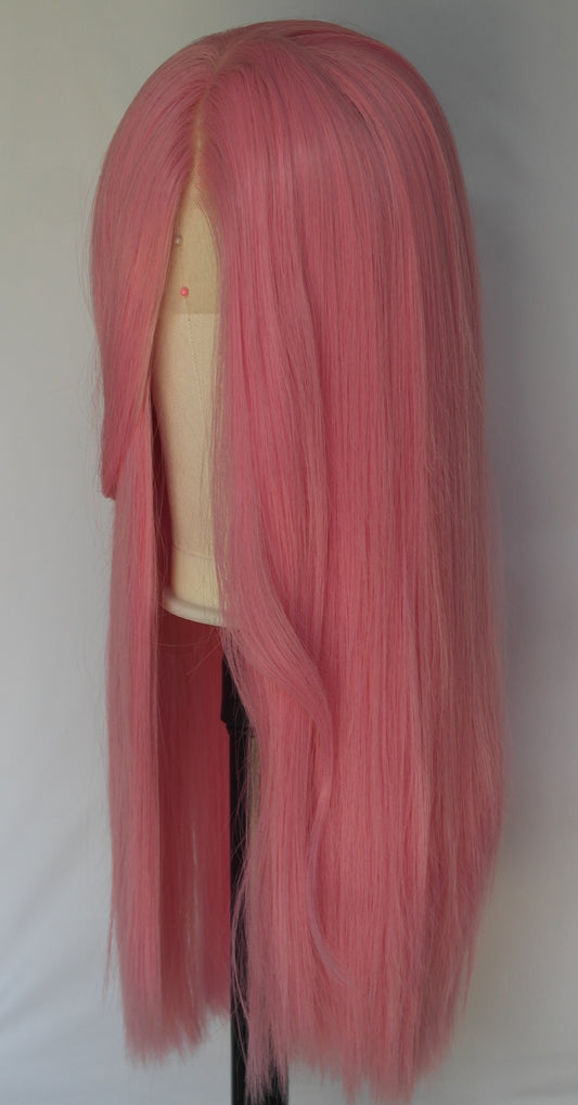 Candy Pink Lace Front Wig