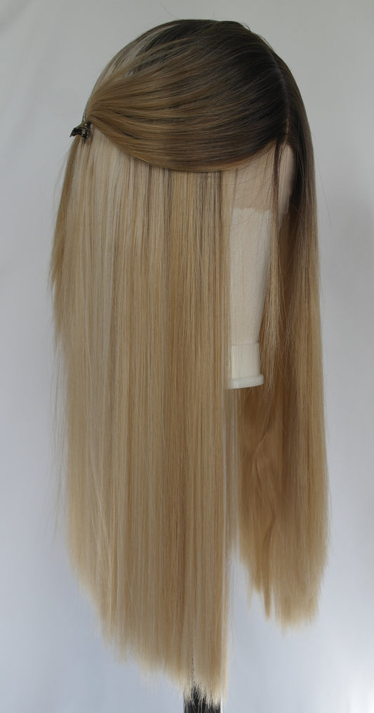 Sandy Blonde Medium Lace Front Wig
