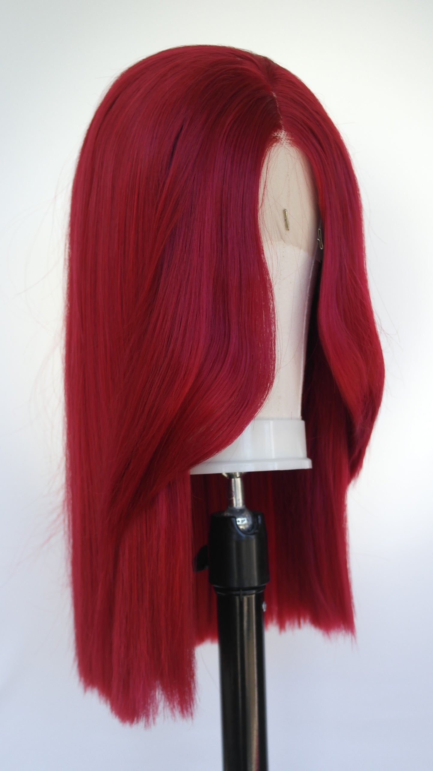 Scarlet Red Lace Front Wig