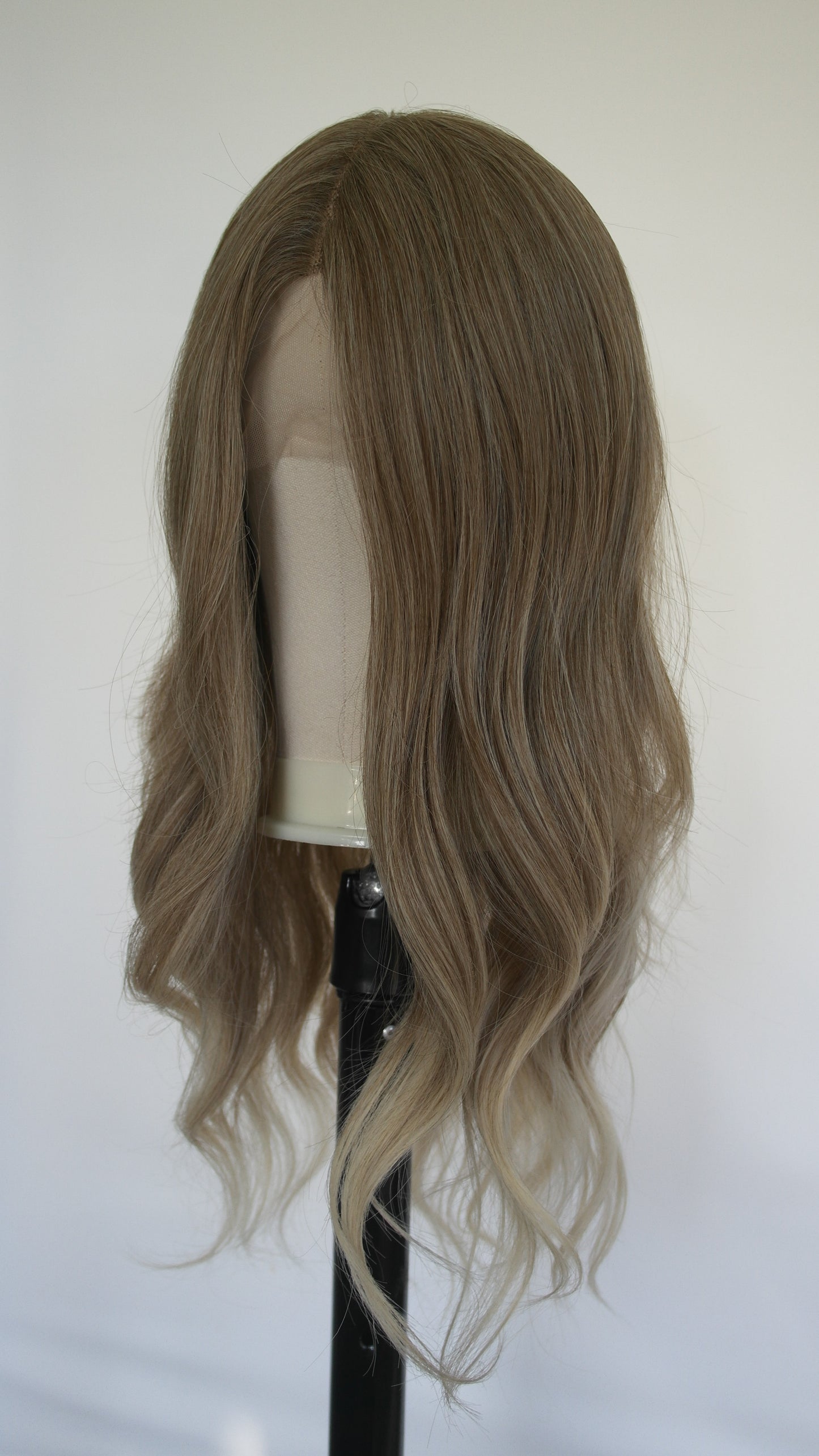 Soft Wave Ash Blonde Ombre Lace Front Wig