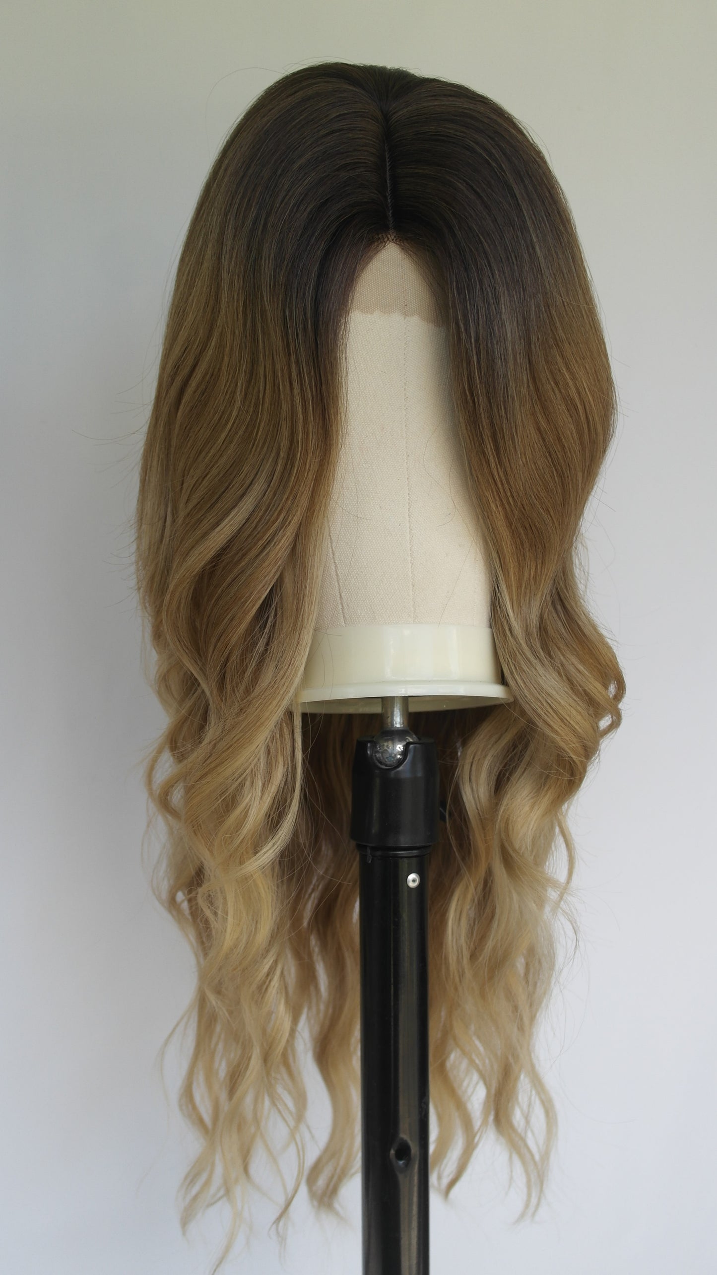 Soft Wave Dark Blonde Lace Center Wig