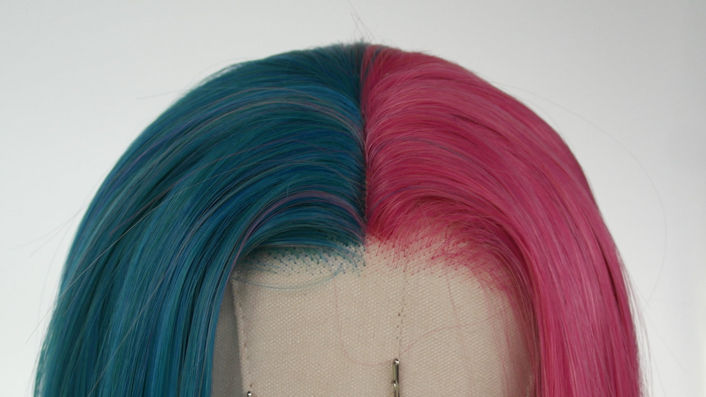 Split Dye Lace Front Wig