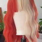 NZ Party Wigs Tangerine Blonde Split Dye From Harleyco Wigs NZ