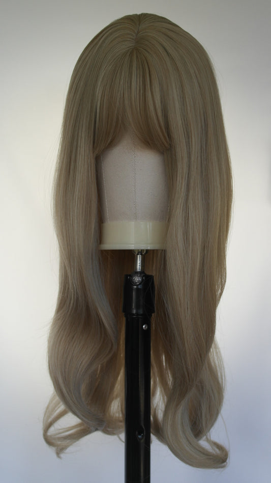Vanilla Blonde Fringed Wig