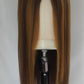 Warm Brunette Human Hair Blend Lace Front Wig