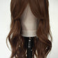Warm Brunette Soft Wave Long Synthetic Wig