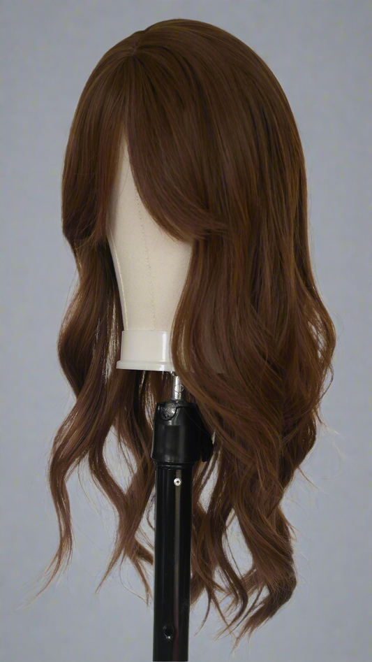 Warm Brown Curtian Fringe Wig [Pre Order]