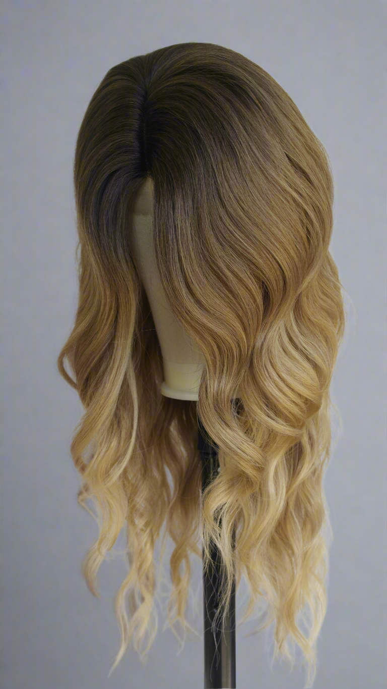 wigs nz afterpay online store auckland dark blonde synthetic lace front wig for sale. Cancer Friendly Natural looking wig cheap North shore 