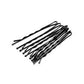 20 x Black Bobby Pins