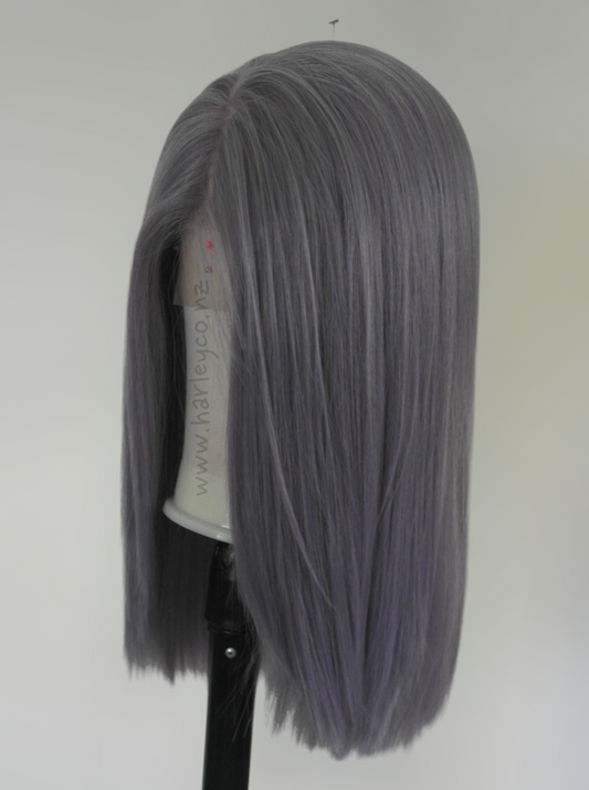 Smoky Lilac Short Lace Front Wig