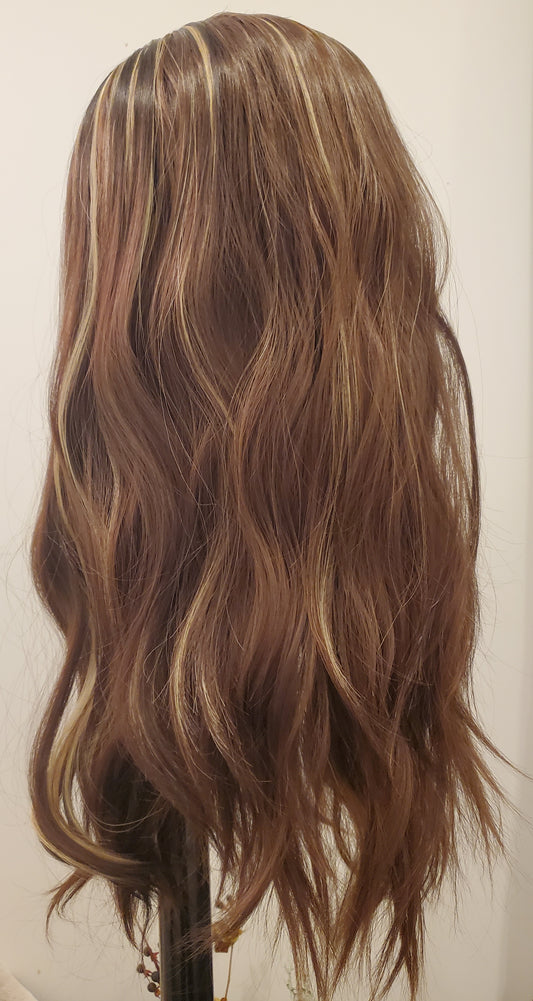 Multi Tone Brunette Wig