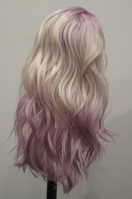 White Lilac Lace Front Wig