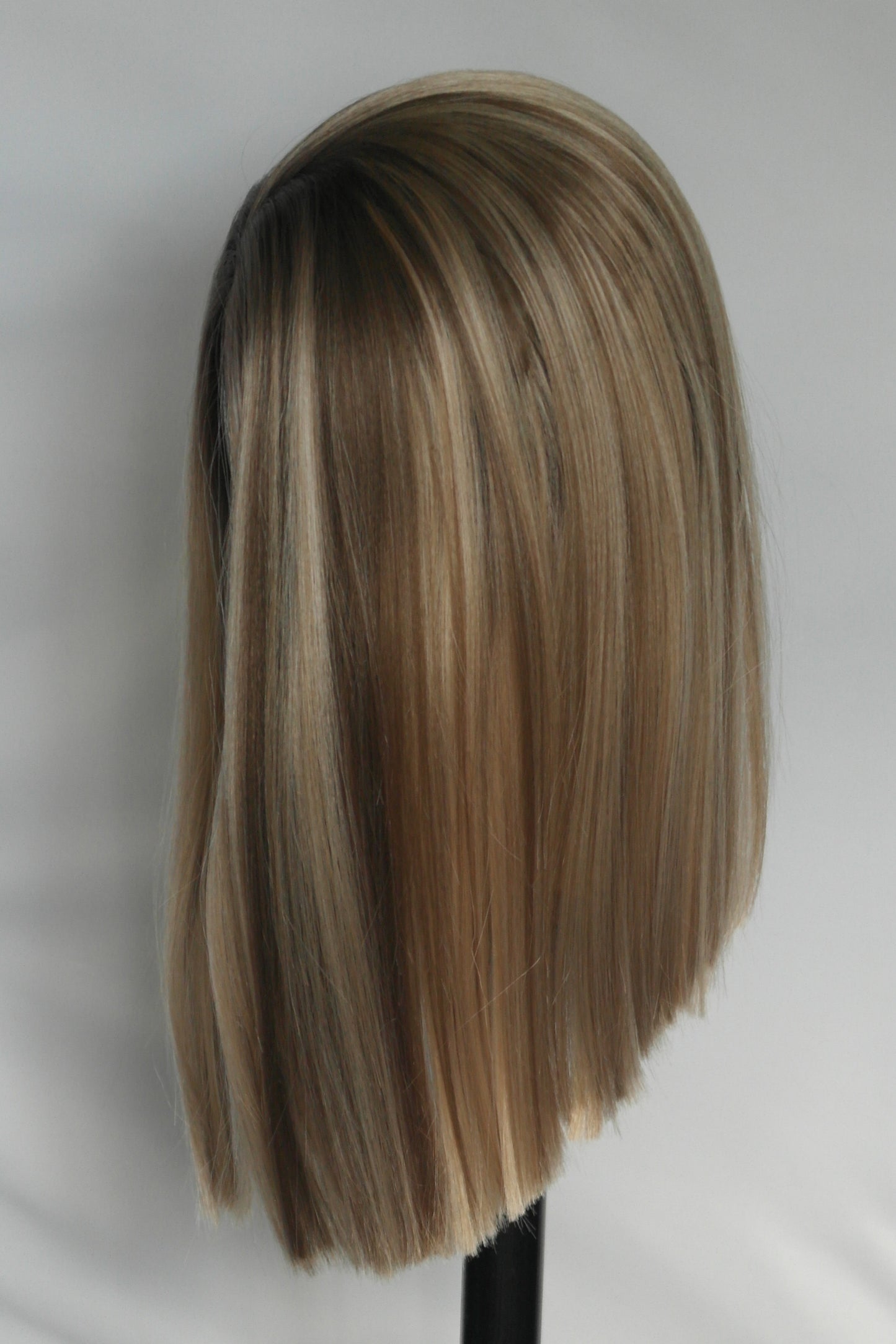 Medium Blonde Shoulder Length Lace Front Wig