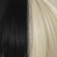 Cruella de Vil Blonde Black Short Wig