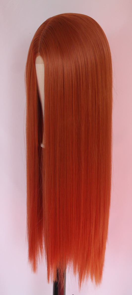 Copper Lace Center Wig