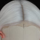 White Lace Center Wig