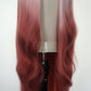 Pink Raspberry Ombre Lace Center Wig