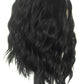( 16") Black Medium Lace Front Wig