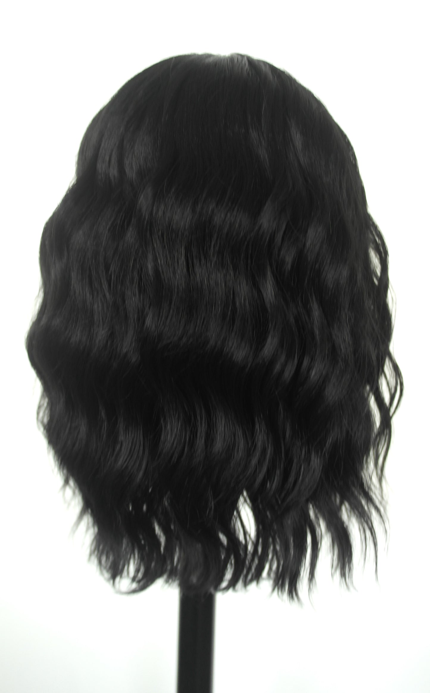 Black Water Wave Short Lace Center Wig