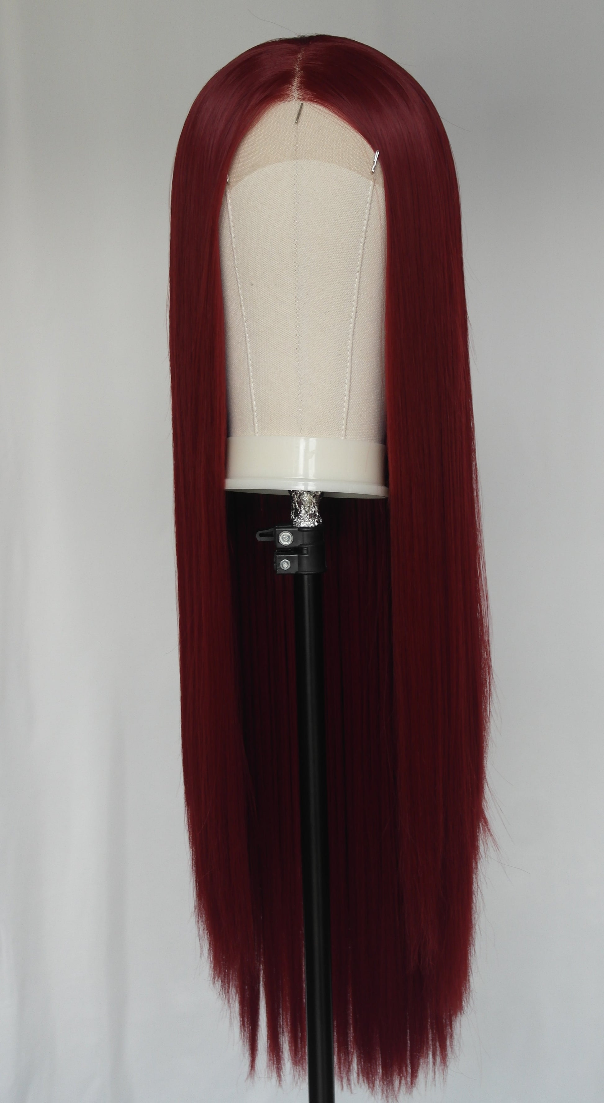 Wine Red Lace Front Wig